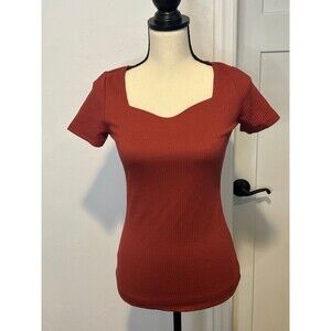 NWOT Papermoon for Stitch Fix Red Top Size Small